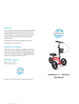 KneeRover KneeRover Jr. All Terrain User manual