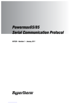Hypertherm Powermax85 User manual