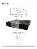Pro Audio PMA-9944 Installation guide