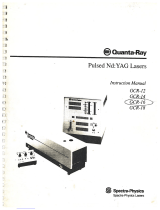 Spectra-Physics Quanta-Ray GCR-12 User manual