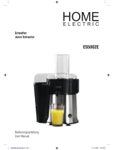 Home Electric ES5002E User manual