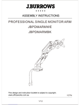 J.Burrows JBPDMARMBK Assembly Instructions Manual