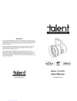 Talent LP12LED User manual