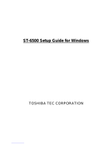 Toshiba ST-6500 User manual