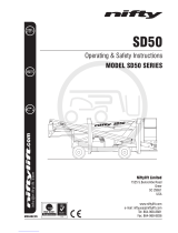 nifty SD50 Series Operating/Safety Instructions Manual