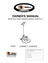 Triple S Cougar 17 Owner's manual