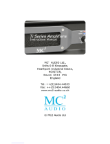 MC2 Audio TI Series User manual