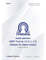TriomaMOST-TosLink 2.2