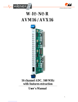 Wiener AVM16 User manual