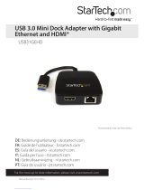 StarTech.com USB31GEHD User manual