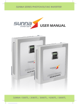 Sunna Inverters SUNNA 4200TL User manual