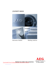 LAVAMAT 86850 Operating instructions