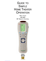 Home Theater Master MX-800 User manual