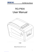 Rego RG-P80A User manual