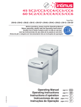 Intimus 45CC5 Operating Instructions Manual