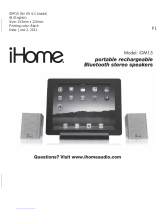 iHome iDM15 User manual