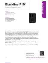 Martin Audio Blackline F10+ User manual
