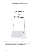 LTE LTE-S4 User manual
