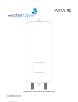 watersave INSTA-80 Installation guide