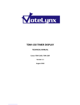 VoteLynx TDM-150 Technical Manual