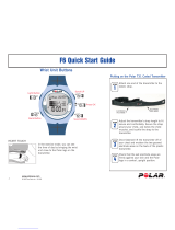 Polar Electro F6 Quick start guide