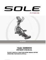 Sole Fitness 16608600550 Owner's manual