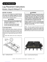 Monessen Hearth Mojo22-R Log Placement Instructions