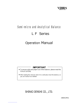 Shinko Denshi LF224 Operating instructions
