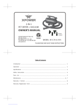 XPOWER B-4 Owner's manual