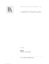 Kramer 914 User manual