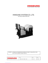 Hwasung HMC-825 User manual