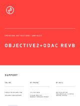 JDS Labs OBJECTIVE2+ODAC REVB Operating Instructions Manual