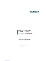 Planar PXL2770MW User manual