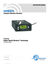 Lectrosonics UCR401  User manual