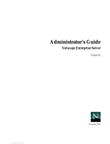 Netscape NETSCAPE ENTREPRISE SERVER 6.0 - ADMINISTRATOR Administrator's Manual
