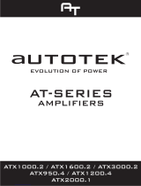Autotek ATX2000.1 User manual