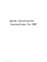 Vantech VP-1640HD Quick Installation Instructions