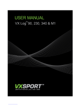 VXsport VX Log 340b User manual