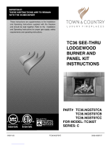 Town & Country Fireplaces TC36.NGST07CA Instructions Manual