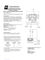 International Refrigeration Products TDMP24-H1-CB Installation & Operating Instructions