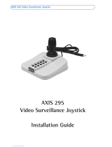Axis 295 Installation guide