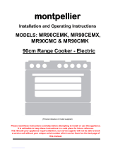 montpellier MR90CMC Installation And Operating Instructions Manual