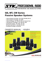 STK Professional Audio MT series Owner's manual