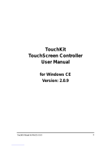 POS-X TouchKit User manual