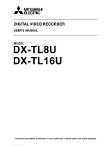 Mitsubishi Electric DX-TL8U User manual