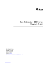 Sun Enterprise 450 server Upgrade Manual