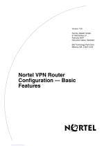 Nortel 7 User manual