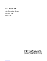 Intergraph TDZ 2000 GL1 User manual