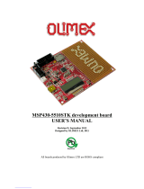 OLIMEX MSP430-5510STK User manual