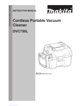 Makita DVC750LZ User manual